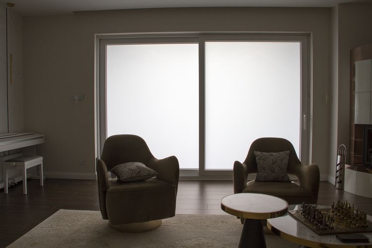 Biztonsági fólia opálos állapotban